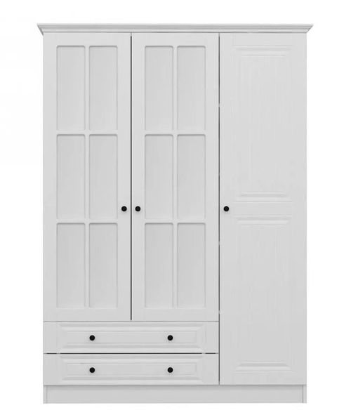 cumpără Dulap Trendy Kale 3 Mebran Kapak 190-Alb, 52x190x135cm în Chișinău 