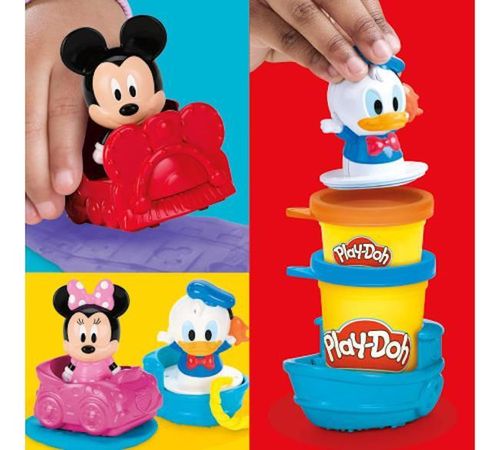 купить Набор для творчества Play-Doh G3110 Disney Jr Stamp And Go Megapack в Кишинёве 