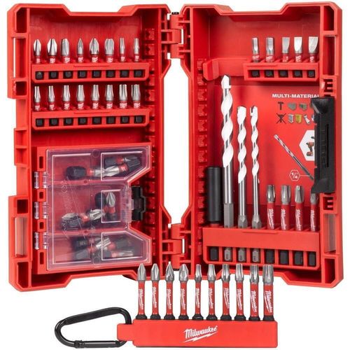 купить Набор головок, бит, насадок Milwaukee 4932479855 Set de biti si burghie MULTI MATERIAL (54 buc) в Кишинёве 