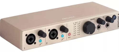 cumpără Accesoriu p/u instrumente muzicale Arturia Interfata MiniFuse4 Champagne în Chișinău 