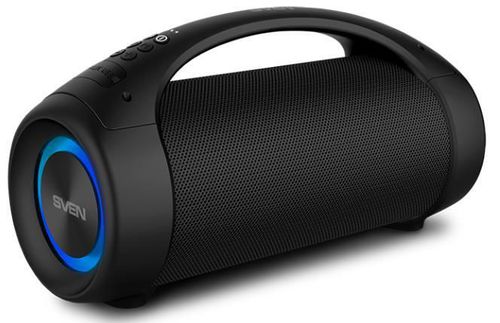 купить Колонка портативная Bluetooth Sven PS-370 Black в Кишинёве 