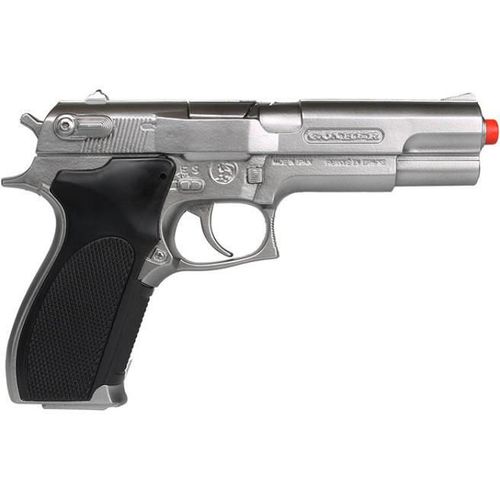 купить Игрушечное оружие Gonher 3045/0 Pistol politie argintiu (8 gloante), 61602 в Кишинёве 
