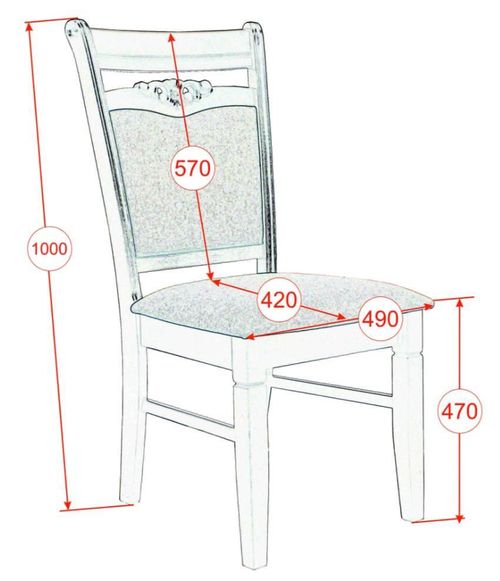 cumpără Scaun Evelin di Costacurta HV3167 Chocolate (Обивка-NV-3WP) în Chișinău 