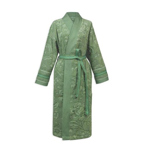 купить Домашний текстиль Pip Studio 332479 Jasmin Jacquard Bathrobe Green M в Кишинёве 