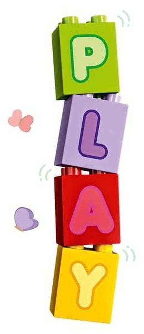 купить Конструктор Lego 10421 DUPLO Camion cu alfabet в Кишинёве 