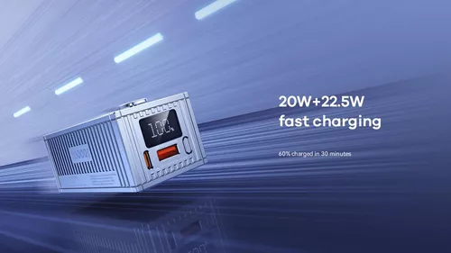 cumpără Acumulator extern USB (Powerbank) Remax RPP-673 10KmAh Outdor 20W+22,5W Silver în Chișinău 