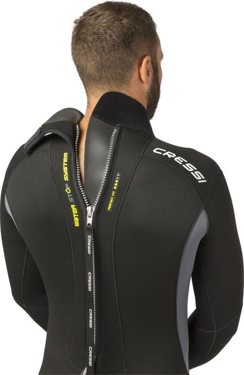 купить Аксессуар для плавания Cressi-Sub Costum neopren FAST MONOPIECE WETSUIT 5mm M/3 (LR108503) в Кишинёве 