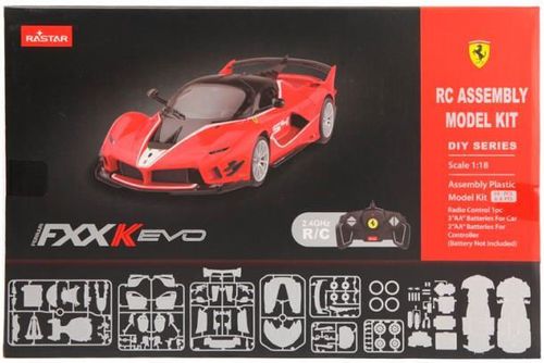 cumpără Jucărie cu telecomandă Rastar 96900 DIY 1:18 Ferrari FXX-K EVO (baterii), 51255 în Chișinău 