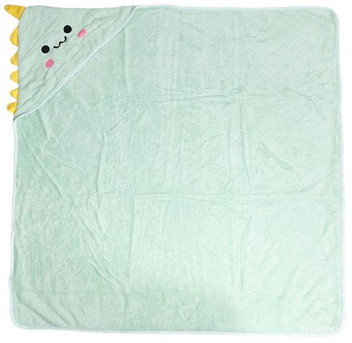 cumpără Accesoriu pentru baie Sensillo 0360 Полотенце c капюшоном Bathfriends Динозавр 100X100 Мятный (30565) în Chișinău 