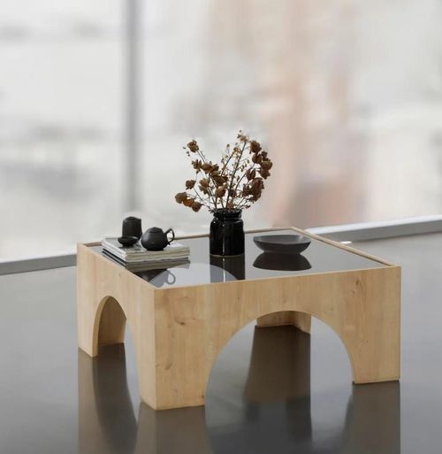 cumpără Măsuţă cafea Trendy Seine, Gri inchis, Stejar în Chișinău 