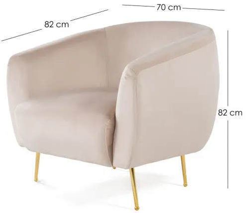 cumpără Fotoliu Trendy Eses Beige-Aripa în Chișinău 
