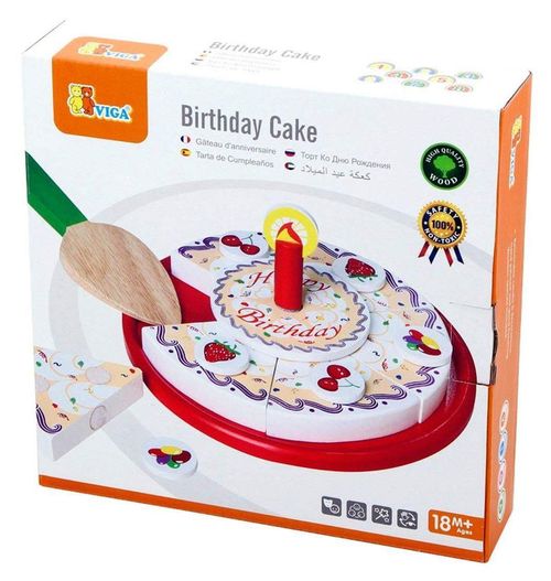 купить Игрушка Viga 58499 Birthday Cake в Кишинёве 