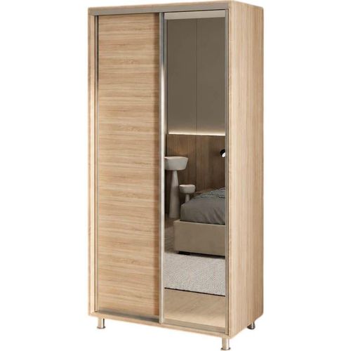 cumpără Dulap my-STYLE C10H1T04BM03-U22, 100x210, дуб сонома în Chișinău 