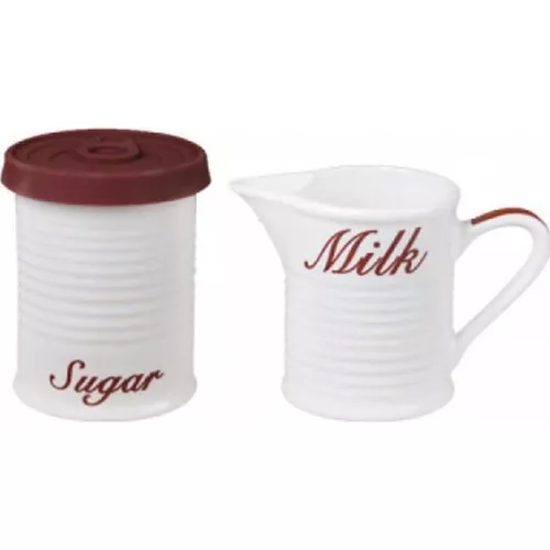 купить Контейнер для хранения пищи S&T 2249 Set pentru zahar / lapte ceramica в Кишинёве 