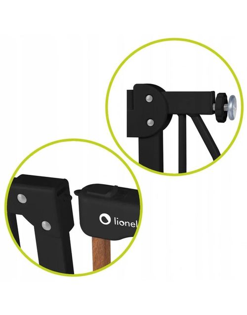 купить Детская безопасность Lionelo Truus Slim Black Carbon Natural в Кишинёве 