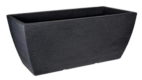 купить Цветочный горшок ProGarden 33800 Trapez, 79x39x34cm, plastic, antracit в Кишинёве 