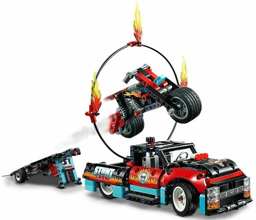 купить Конструктор Lego 42106 Stunt Show Truck & Bike в Кишинёве 