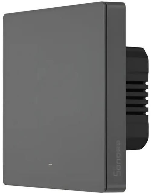 cumpără Întrerupător electric Sonoff Wi-Fi Smart Wall Switch SwitchMan M5 1-Gang (Neutral Wire), Dim Gray în Chișinău 