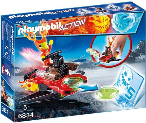 cumpără Set de construcție Playmobil PM6835 Firebot with Disc Shoot în Chișinău 