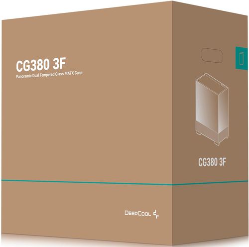 купить Корпус для ПК Deepcool CG380 3F Black в Кишинёве 