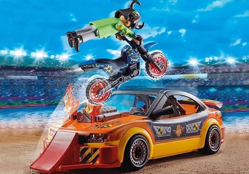 cumpără Mașină Playmobil PM70551 Stunt Show Crash Car în Chișinău 