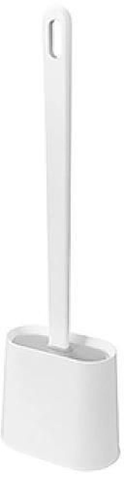 cumpără Perie WC Бытпласт 57618 Econova Slim 11.5x5.8x35.7cm, alb în Chișinău 