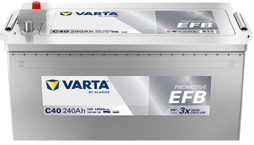 купить Автомобильный аккумулятор Varta 240AH 1200A(EN) клемы 3 (518x276x242) TE 088 EFB (740500120K182) в Кишинёве 