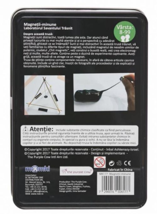 cumpără Joc educativ de masă Momki MK177 Savantul Trăsnit Magneții Minune în Chișinău 