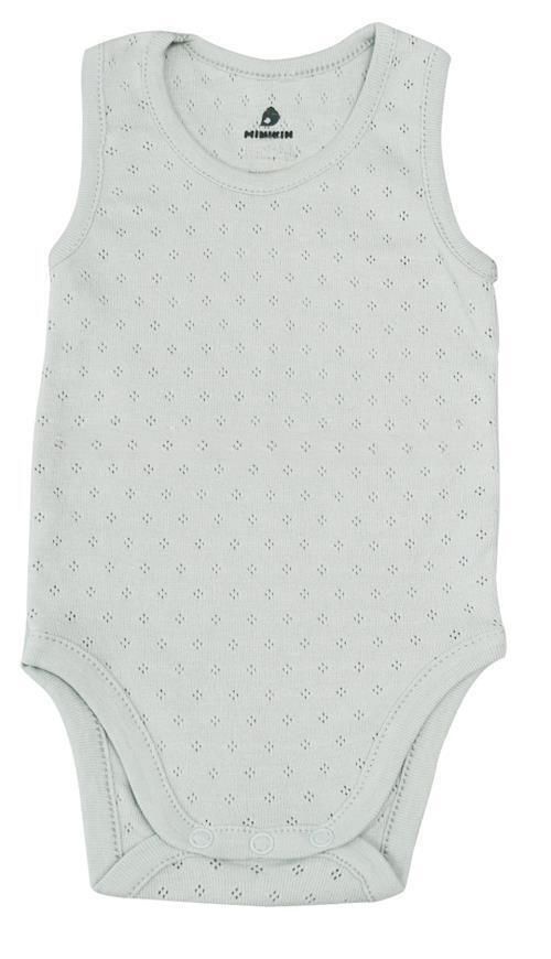 cumpără Haine pentru copii Minikin 25170586 Ажурный листик Боди-майка р-р86, серый светлый, унисекс în Chișinău 
