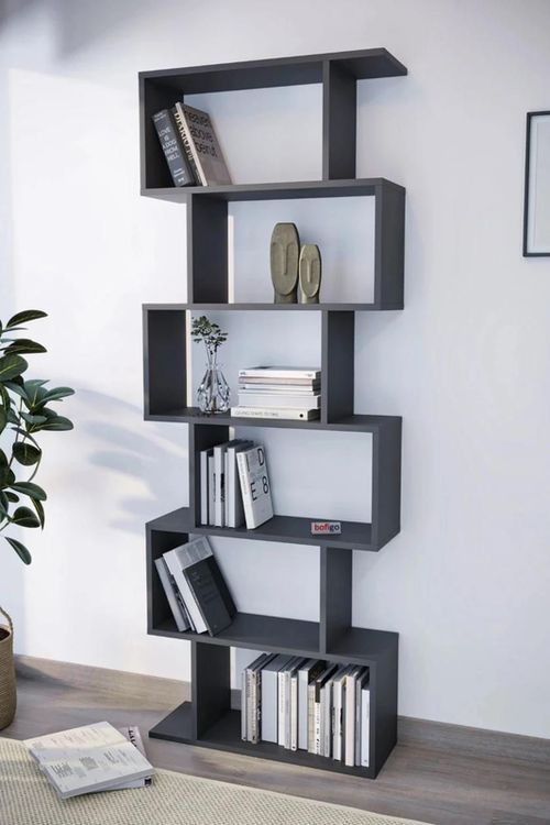 купить Офисный стеллаж Bofigo 15-60-08 Anthracite в Кишинёве 
