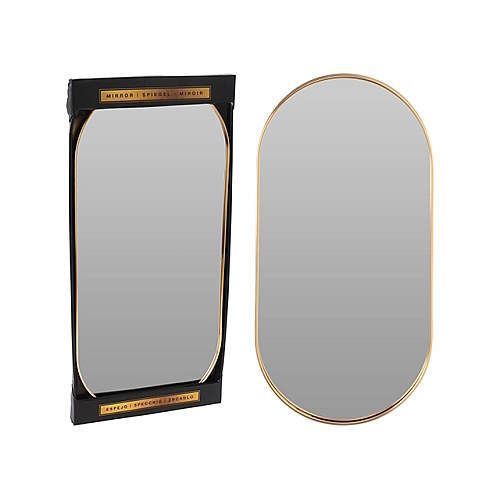 купить Зеркало Promstore 51036 Настенное зеркало 50x25x1,5см овальное в Кишинёве 
