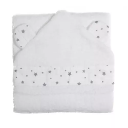 cumpără Accesoriu pentru baie PernaMea Prosop de baie 112x65cm Stele gri în Chișinău 