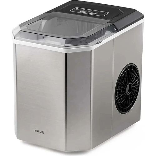 cumpără Generator de gheață Muhler MI-1519BS Icemaker, 1.3L, 9 ice bullets, stainless steel body (1010376) în Chișinău 