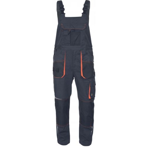 купить Спецодежда Cerva 03530059G30XX Полукомбинезон EMERTON STRETCH Серый/Оранжевый (46) в Кишинёве 