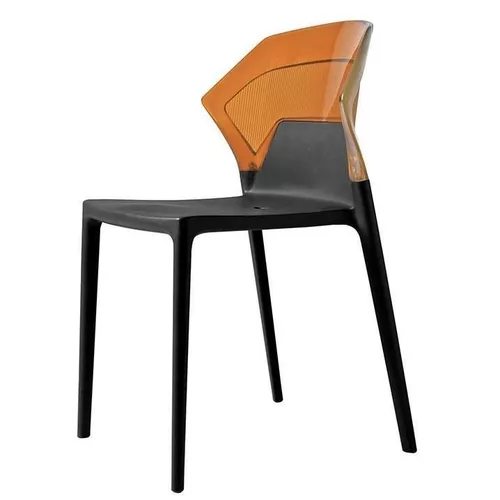 купить Стул Papatya Ego-S - back orange / seat anthracite в Кишинёве 