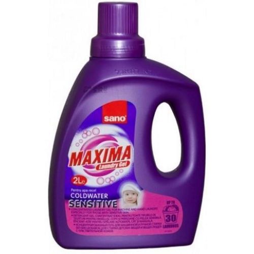 купить Порошок для стирки Sano 425943 Gel p/rufe Maxima Sensitive 2l в Кишинёве 