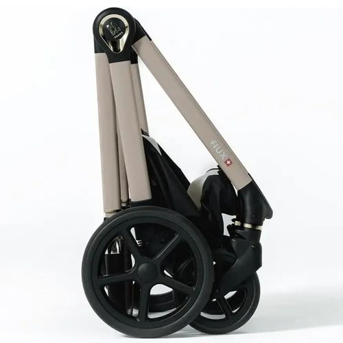купить Детская коляска DadaPrams Carucior 2in1 Flux Almond + Adaptoare в Кишинёве 