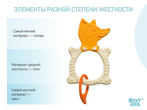 cumpără Iinel dentiție Roxy Kids RBT20031 FOX, бежевый în Chișinău 