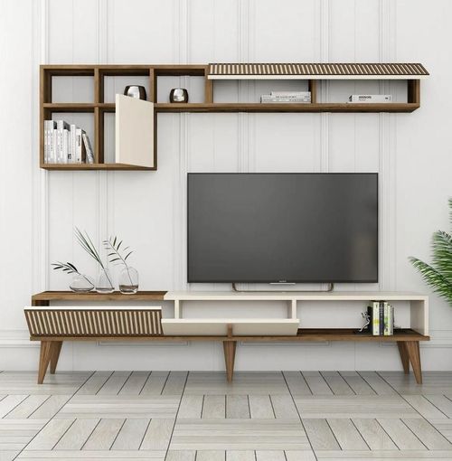 купить Стенка Trendy Milan TV, Nuc, Crem в Кишинёве 