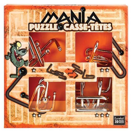 cumpără Puzzle Eureka 473201 Puzzle Mania Casse-tetes Orange în Chișinău 