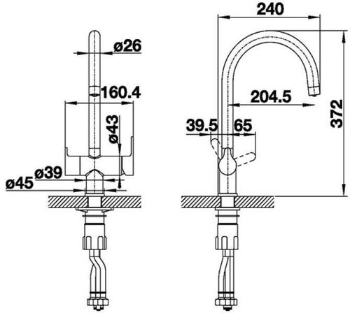 cumpără Bateria bucătărie Blanco Trima (526273) în Chișinău 