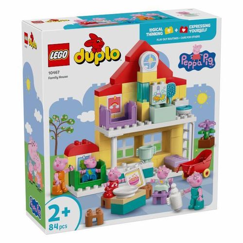 cumpără Set de construcție Lego 10467 Duplo: Casa familiei Peppei în Chișinău 