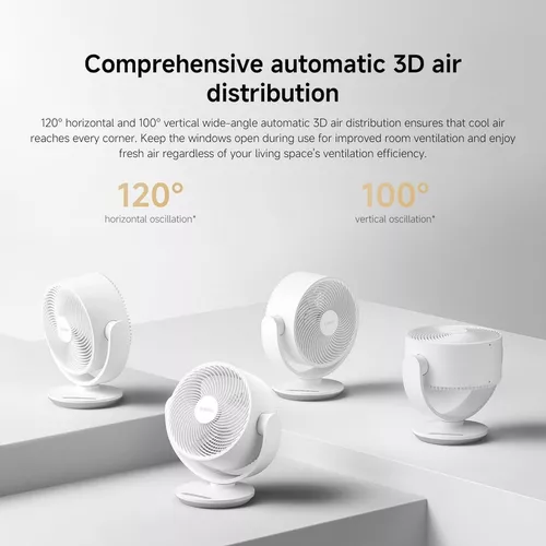купить Вентилятор напольный Xiaomi Smart Desktop Air Circulation Fan в Кишинёве 