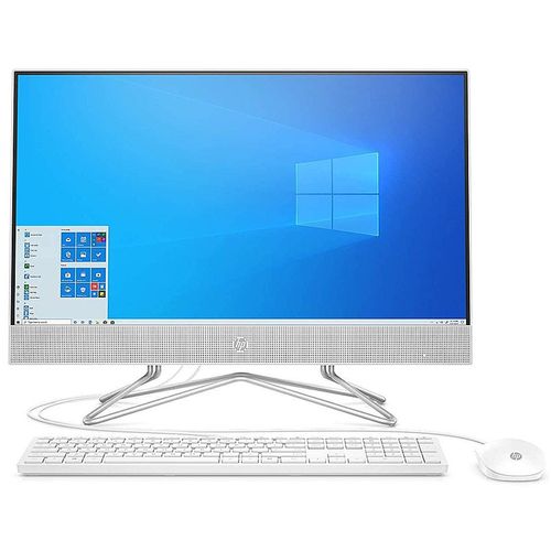 cumpără Monobloc PC Computer 24 HP All-in-One 24-dp1015ur Silver, Intel Core i7-1165G7 2.8-4.7GHz/16GB DDR4/SSD 512GB/Intel Iris X Graphics/Webcam HD/Speakers 2x2W/WiFi 802.11ac+BT 5/Gigabit LAN/23.8 FHD (1920x1080) IPS Anti-glare/Keyboard & Mouse/FreeDOS / 5C1Y8EA / All-In-One / AIO în Chișinău 