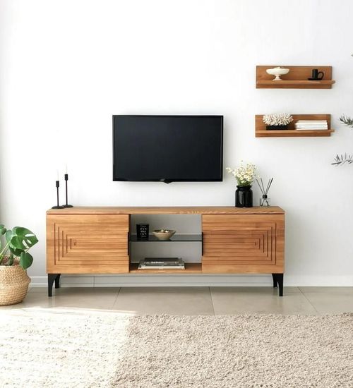 cumpără Comodă TV Trendy Joanne, Stejar 150x40x30cm în Chișinău 