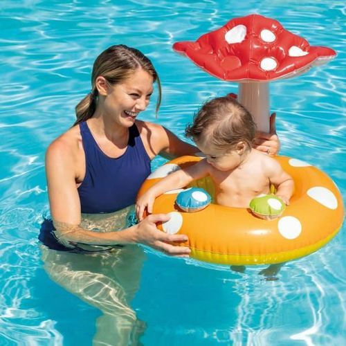 cumpără Accesoriu pentru piscină Intex 56574 Premergător acvatic gonflabil Ciupercuța, D 69 cm, 1-2 ani în Chișinău 