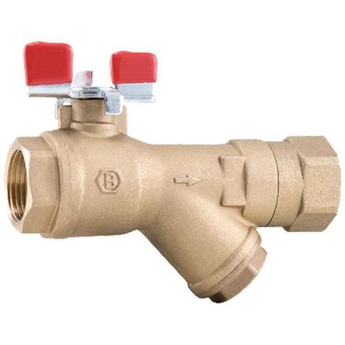 купить Запорная арматура Barberi Robinet sfera cu filtru Y cu supapa de sens 3/4 F в Кишинёве 