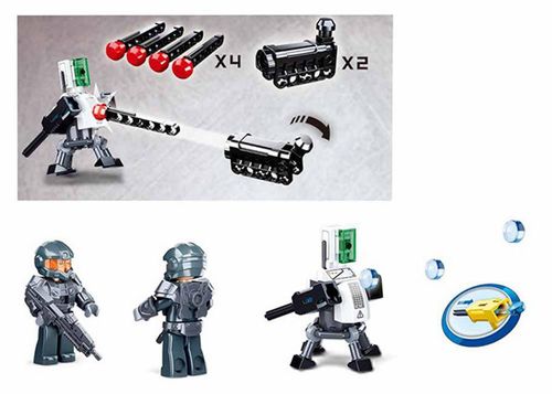 купить Конструктор Sluban B0997 Atomic Storm Inquisitor Robot в Кишинёве 