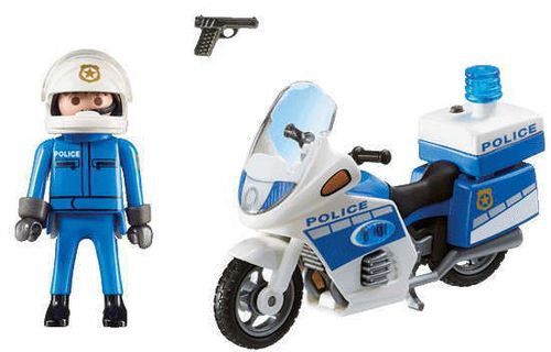 cumpără Set de construcție Playmobil PM6923 Police Bike with LED Light în Chișinău 