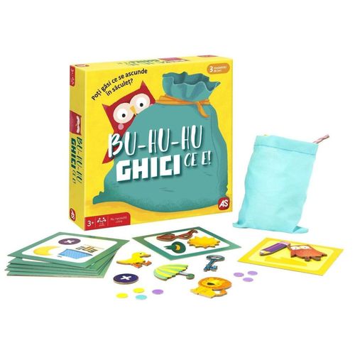 купить Настольная игра As Kids 1040-21624 Bu-Hu-Hu Ghici ce e! RO, cod в Кишинёве 